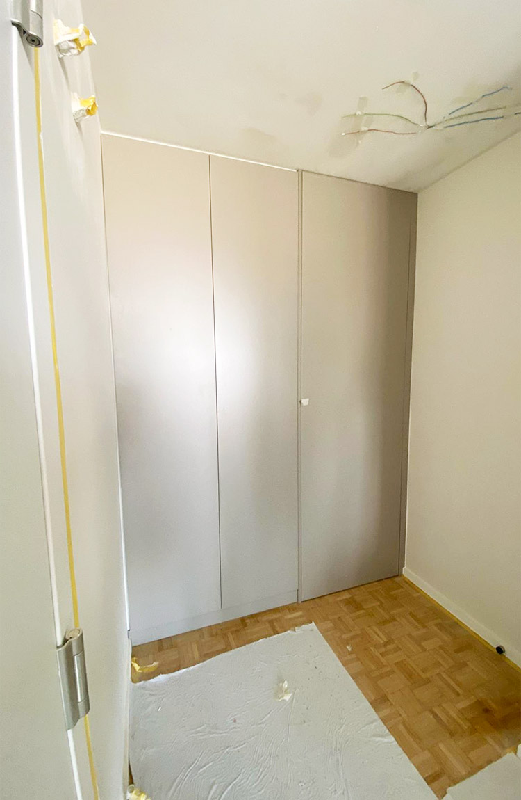 IRC Rénovation - Knokke — Menuiserie intérieure