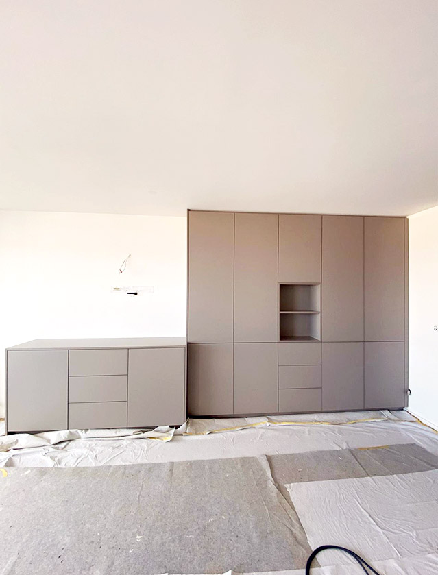 IRC Rénovation - Knokke — Menuiserie intérieure