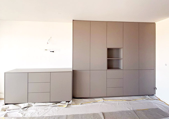 IRC Rénovation - Knokke — Menuiserie intérieure