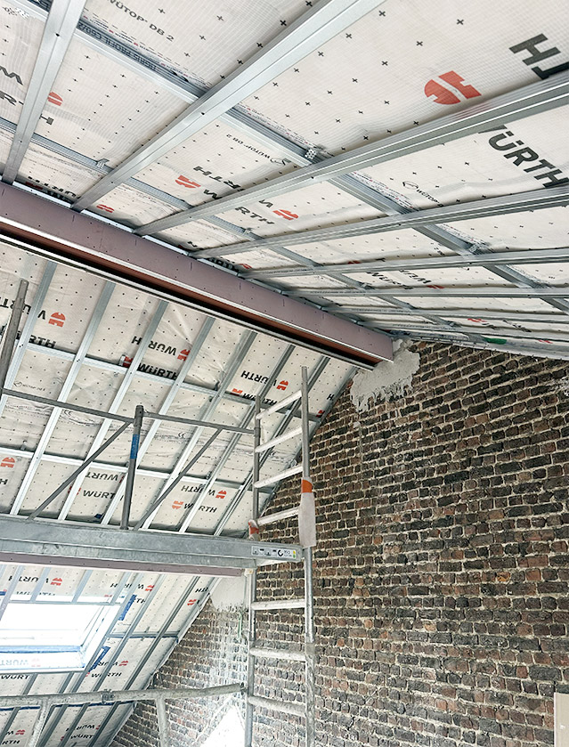 IRC Rénovation - Etterbeek — Rehausse école