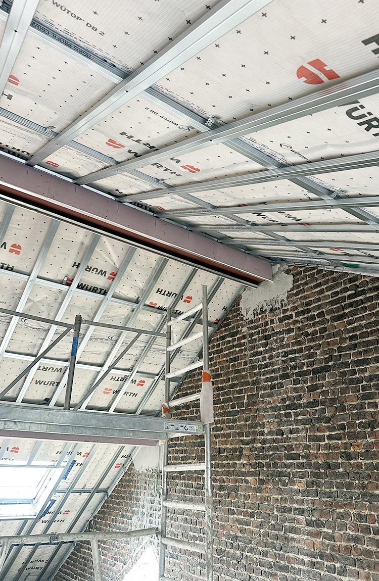 IRC Rénovation - Etterbeek — Rehausse école