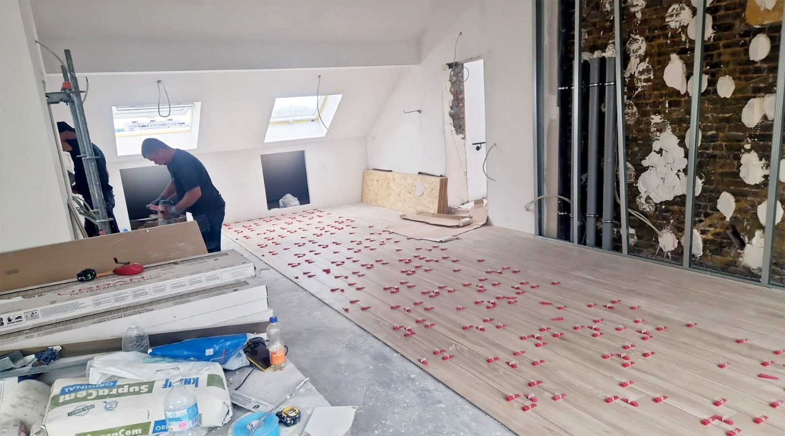 IRC Rénovation - Etterbeek — Rehausse école