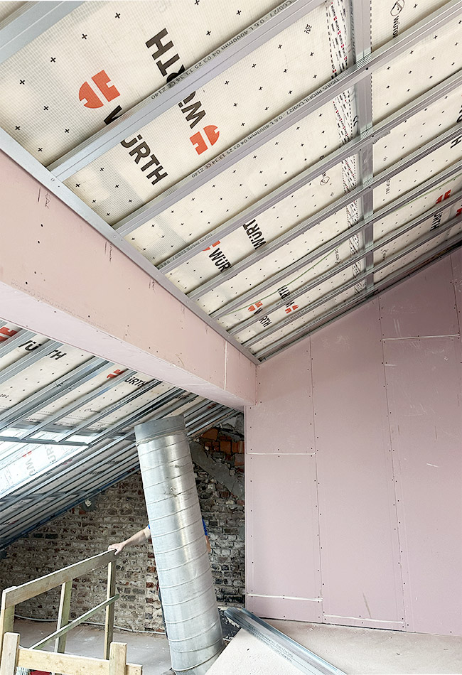 IRC Rénovation - Etterbeek — Rehausse école