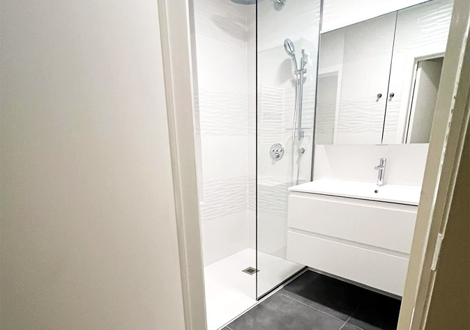 IRC Rénovation - Knokke — Salle de bain