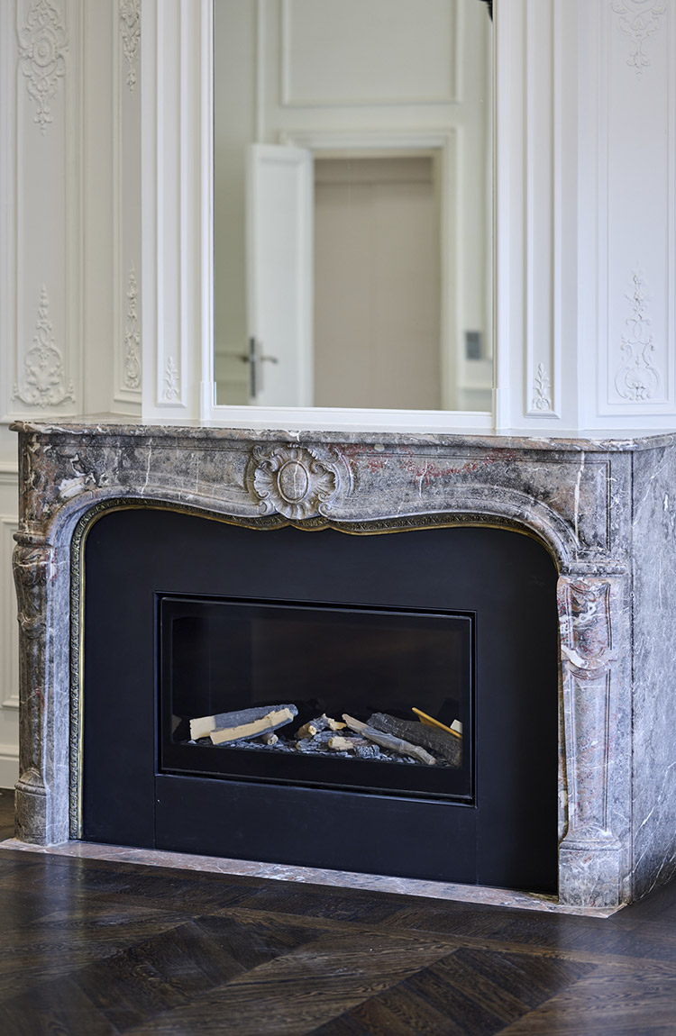 IRC Rénovation - Ixelles — Salon & salle à manger