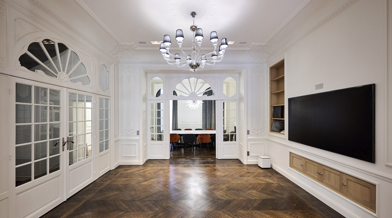 IRC Rénovation - Ixelles — Salon & salle à manger