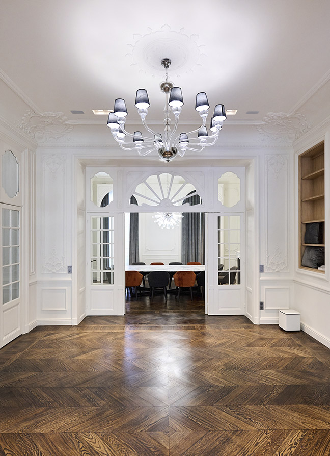 IRC Rénovation - Ixelles — Salon & salle à manger