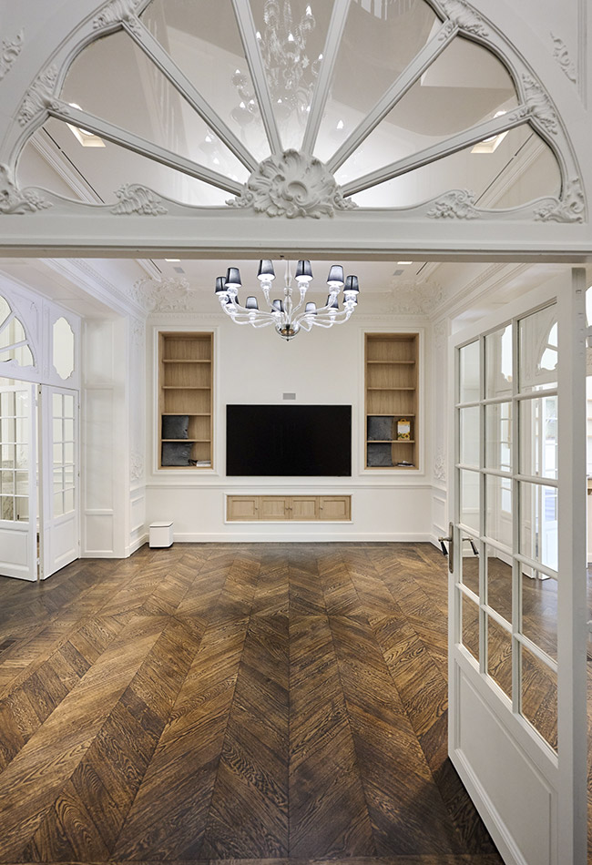 IRC Rénovation - Ixelles — Salon & salle à manger